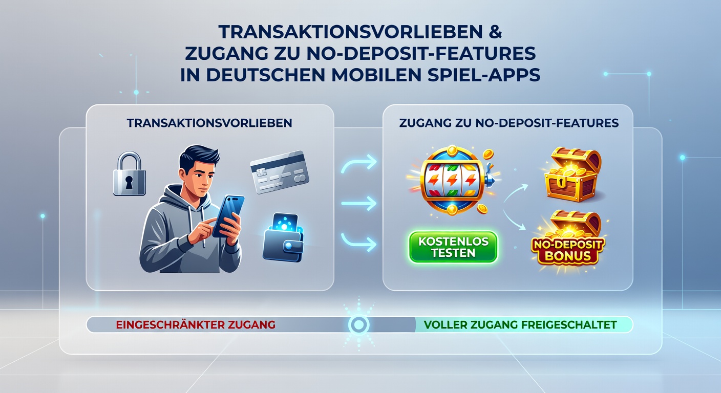 Vergleich verschiedener Transaktionsmethoden und deren Auswirkungen auf No-Deposit-Features in deutschen Apps