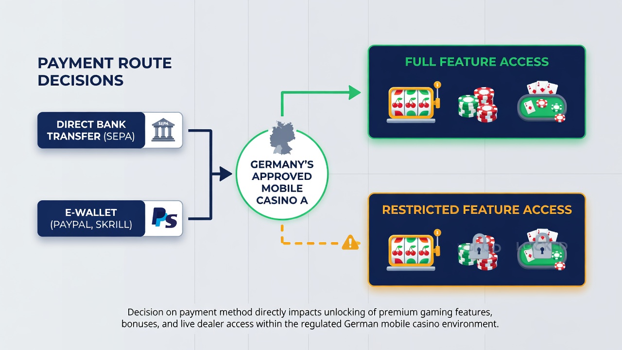 Auswirkungen von Zahlungsentscheidungen auf App-Features in genehmigten deutschen Casinos